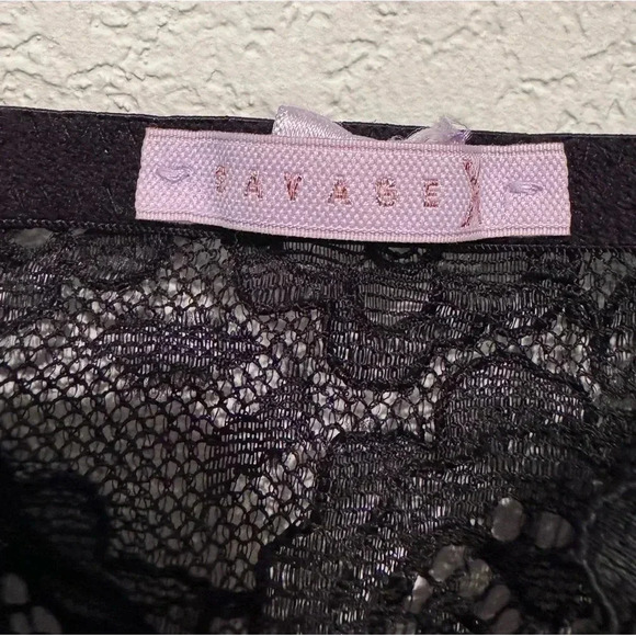 Savage X Fenty Romantic Corded Lace Front-Closure Bralette size S - Picture 7 of 11